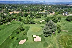 Cherry Hills 3rd Green Aerial